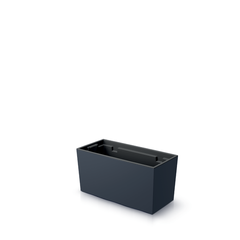 Кашпо ящик для цветов Urbi Case 39,5 x 18,5 см, высота 19,5 см DUC400-S433
