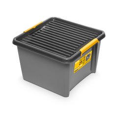 Сополимерный контейнер для хранения 25 л 39x39x26.5 Orplast SolidStore stack&nest 1692