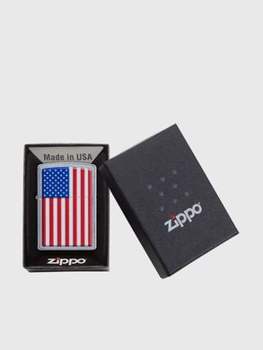 Оригінальна запальничка Zippo 29722 з американським прапором