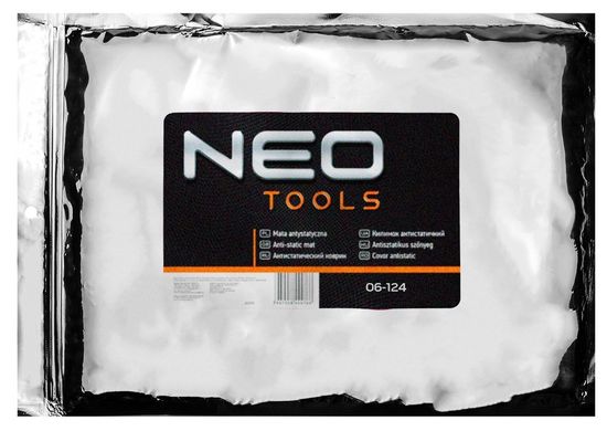 Килимок для паяння силіконовий термостатичний антистатичний 36x26 NEO Tools 06-124