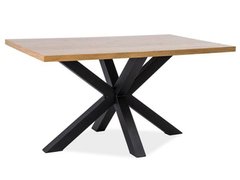 Стол обеденный деревянный Signal CROSS 150×90
