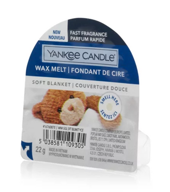 Ароматичний віск Yankee Candle Soft Blanket М'яка ковдра 1676087E