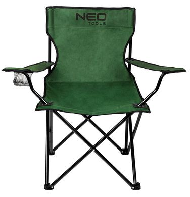 Туристический раскладной стул NEO TOOLS 63-157, до 120 кг, 1.8 кг, чехол