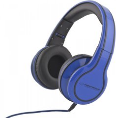 Навушники сині дротові з регулюванням розміру Esperanza EH136B