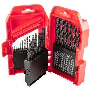 Набор сверл по металлу HSS Top Tools 1,0&ndash;13,0 мм, 25 шт., 60H725 60H725 фото