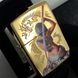 Зажигалка Zippo Mazzi Dragon, Polish Brass 29668 Дракон Маци