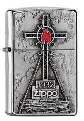 Зажигалка Zippo Peak Cross 2005329 Пиковый Крест