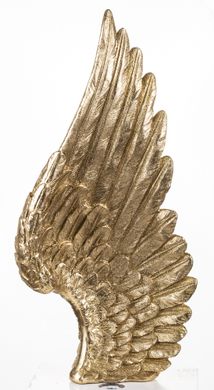 Статуетка фігурка Крило декоративне золотого кольору 134952