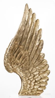 Статуэтка фигурка Крыло декоративное золотого цвета 134952