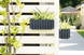Балконный горшок Prosperplast Boardee Fencycase W каменно-серый DDEF400W-405U