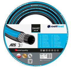 Шланг для поливу еластичний Cellfast SMART ATSV™ 1/2" 25 м 3 шаровий 13-100, 13-100