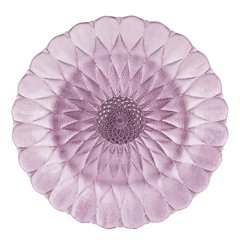 декоративна тарілка в рожевому кольорі 143070