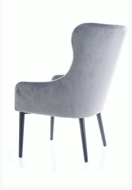 Зручне кресло для будинку м'яке на ножках Signal Colin F Grey Bluevel 14 для відпочинку