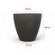 Великий горщик для рослин Beton Round XL Keter 242855 темно серый (структура бетон)