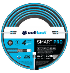 Шланг для поливу еластичний Cellfast SMART PRO ATS™ 1/2" 30 м 4 шаровий 13-401, 13-401