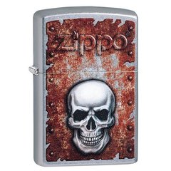 Зажигалка Zippo Rusted Skull Design 29870 Ржавый череп