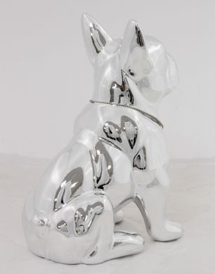 Декоративна статуетка Art-Pol Собака срібляста 120223