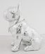 Декоративна статуетка Art-Pol Собака срібляста 120223