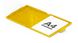 Папка А4 быстрошиватель для бумаг 803 NewBinder 35 Folder slate 27x32 см желтая