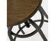 Дерев'яние барне крісло SIGNAL HOKER TANGO DARK WALNUT (темний горіх / графіт)