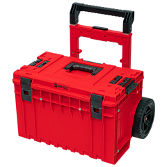 Мобильный ящик для инструментов, с большими колесами Qbrick System ONE Cart 2.0 RED Ultra HD Custom