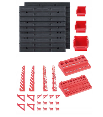 Панель для інструментів 10 контейнерів 80 x 40 см Kistenberg Orderline KOR4-S411