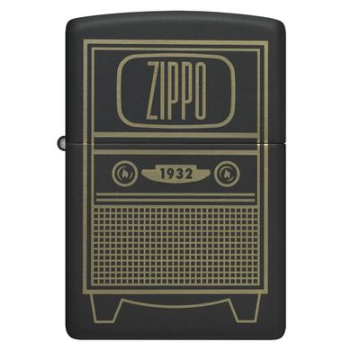 Зажигалка Zippo 48619 Vintage TV Design