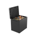 Садовий ящик стіл для зберігння речей City Storage Box 113L (графіт)