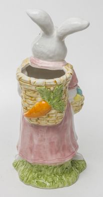 Декоративна керамічна фігурка Кролик мама 127379
