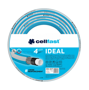 Шланг садовий армований Cellfast Ideal 3/4" 20 м 10-260