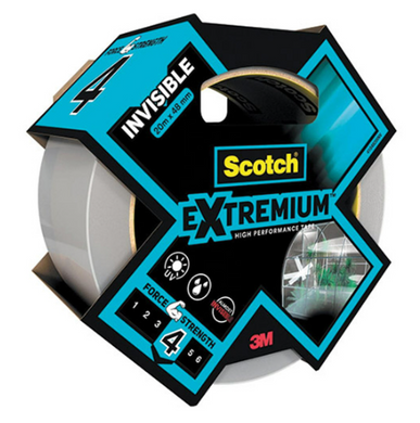 Клейкая прозрачная лента Scotch Invisible Extremium 20 м х 48 мм 3M-UU010316691