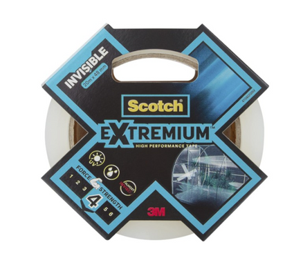 Клейкая прозрачная лента Scotch Invisible Extremium 20 м х 48 мм 3M-UU010316691