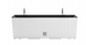 Горщик пластмасовий з вкладом Prosperplast RATO CASE DRC600W-S449 білий