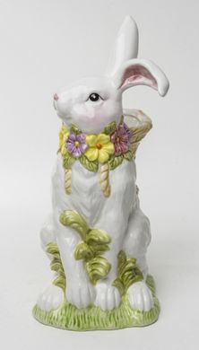 Декоративна керамічна фігурка Кролик 127378