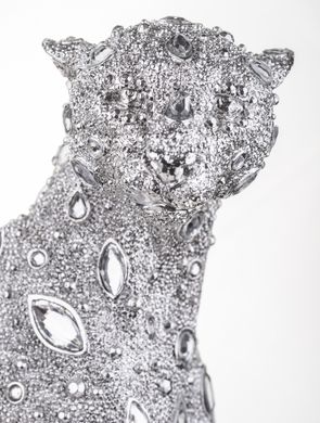 Декоративна статуетка Art-Pol Сріблястий Леопард 135621