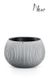 Горшки для цветов PROSPERPLAST Beton Bowl DKB480-422U пластиковый вазон серый (текстура бетон)