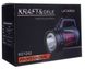 Фонарик аккумуляторный прожекторный + Повербанк Kraft&Dele KD1242 LED USB