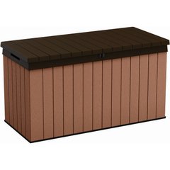 Ящик садовый пластиковый KETER DARWIN 570л 252669 коричневый