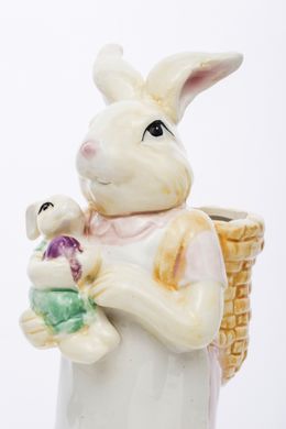 Декоративна керамічна фігурка Кролик 127380