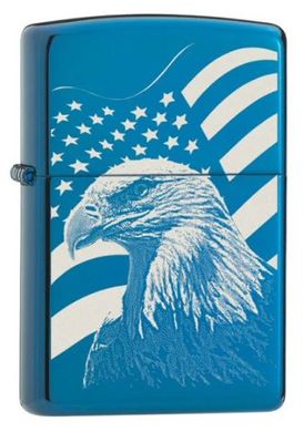 Оригінальна запальничка Zippo Allegiance Sapphire 21190