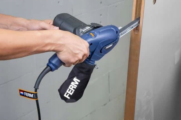 Прецизионная ленточная шлифмашина 400W, 230V с мешком для пыли FERM Power Tools F-EFM1001