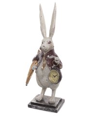 Декоративна статуетка Art-Pol Кролик з годинником 129136