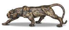 Статуетка фигурка леопард под бронзу 52 см