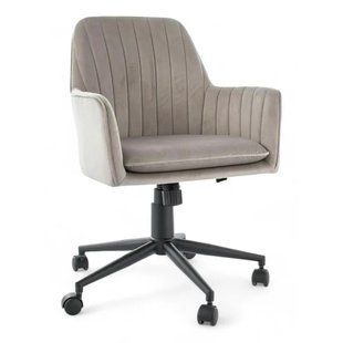 Комп'ютерне м'яке крісло Q-886 VELVET темно-бежевий BLUVEL 40 OBRQ886VCBE фото