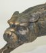 Статуєтка фігурка леопард під бронзу 52 см
