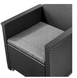 Комплект платикових меблів Keter 246154 Elodie 3 Set графіт