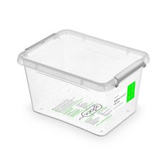 Антибактеріальний пластиковий харчовий контейнер з мікрочастинками срібла 2,0 л 19,5 х 15 х 11,5 см Orplast 1222
