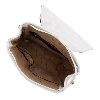 Женский рюкзак из экокожи кроко Wittchen 96-4Y-707-0 белый