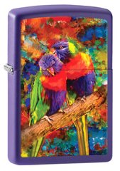 Запальничка Zippo Colorful Parrot Couple 80822 Пара барвистих папуг