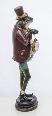 Декоративная статуэтка Art-Pol Лягушка с часами 121676